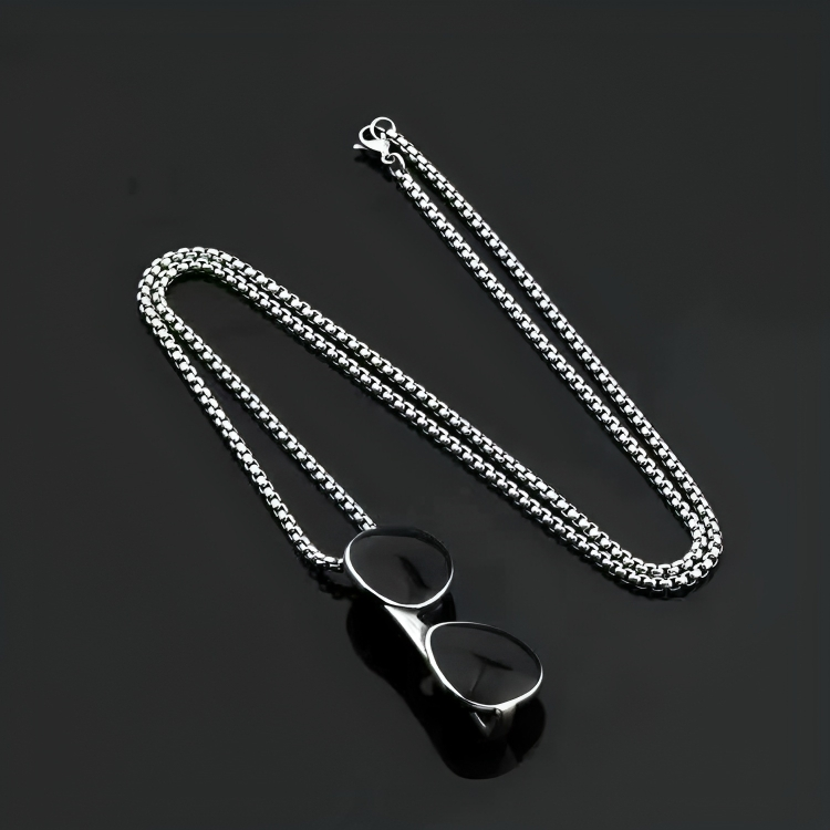 COLLAR LENTES REDONDOS