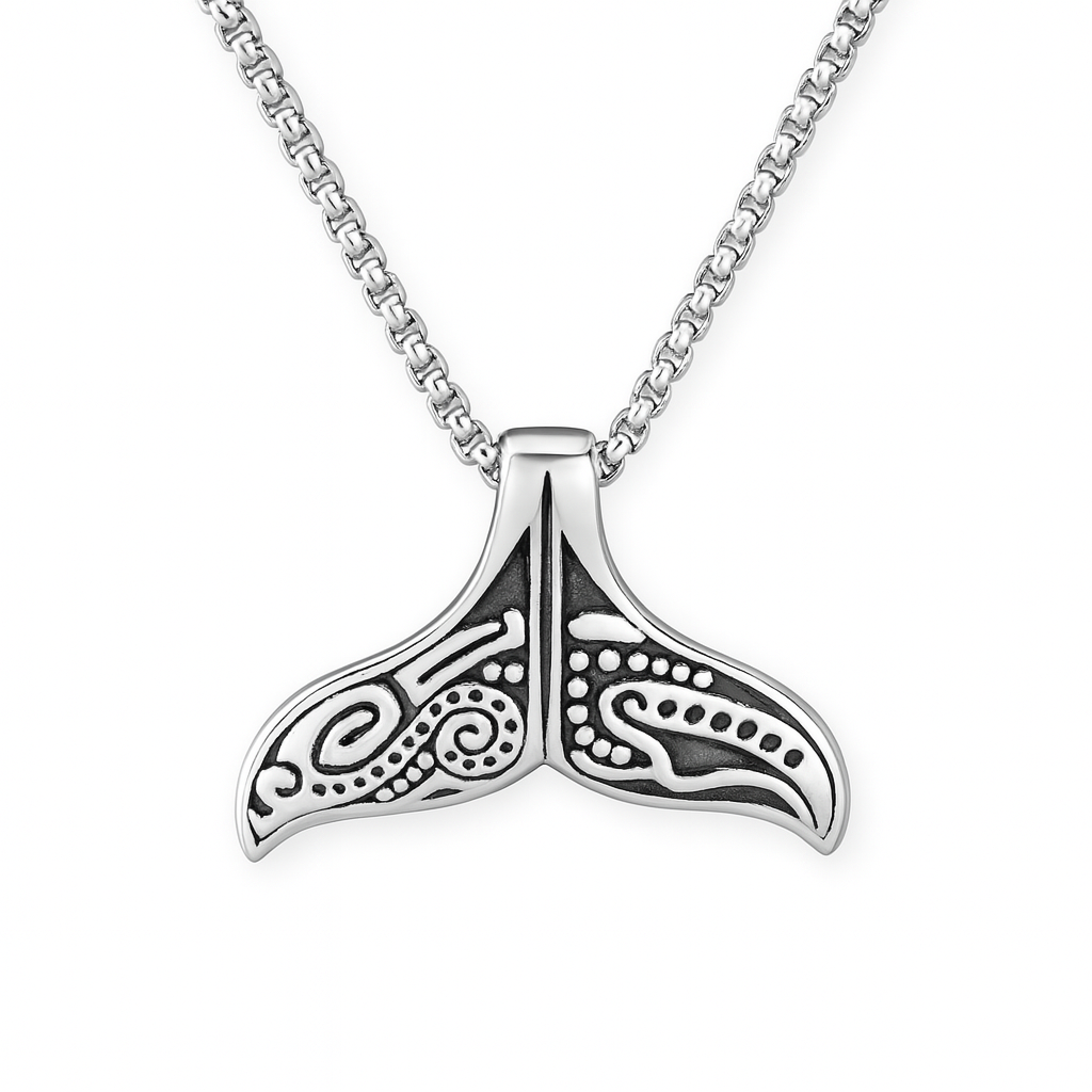 COLLAR ALETA BALLENA