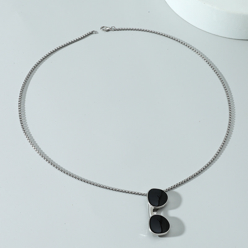 COLLAR LENTES REDONDOS