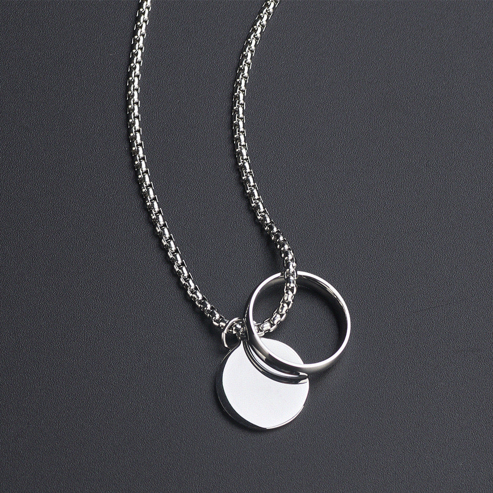 COLLAR MONEDA Y ANILLO