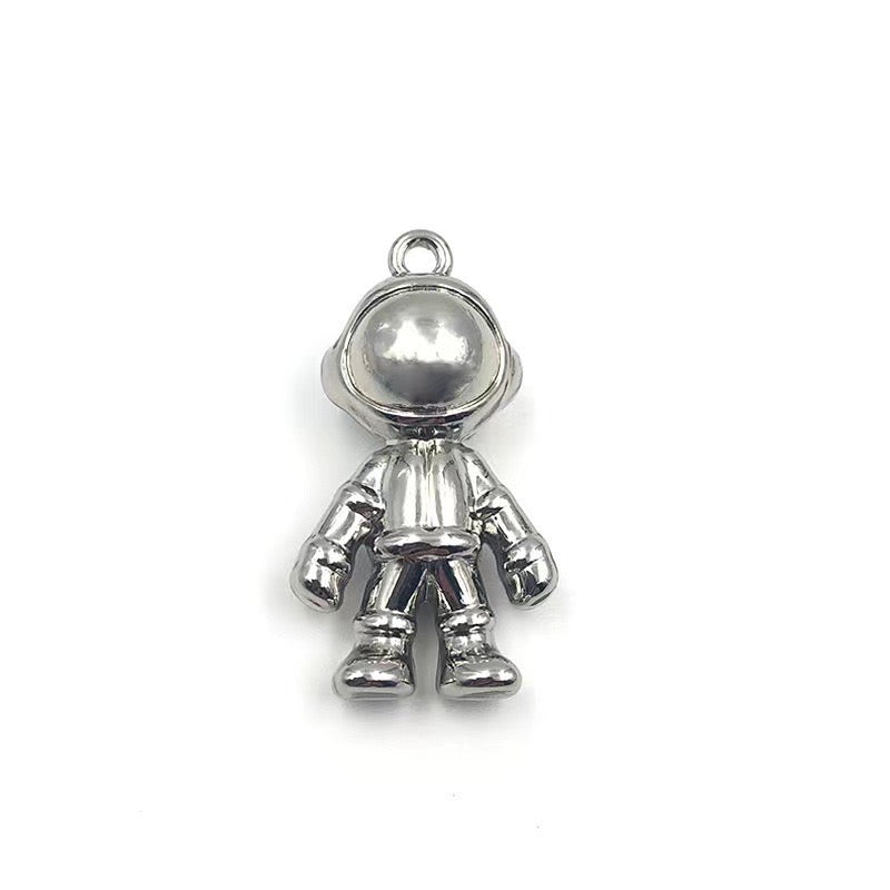 COLLAR ASTRONAUTA PLATEADO