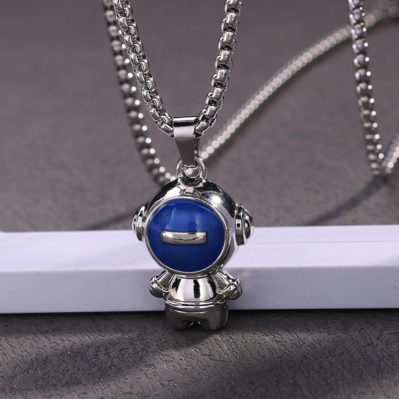 COLLAR ASTRONAUTA AZUL