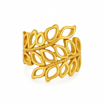 ANILLO HOJAS