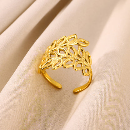 ANILLO HOJAS