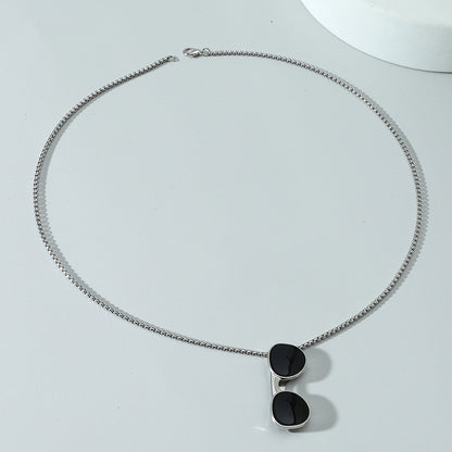 COLLAR LENTES REDONDOS