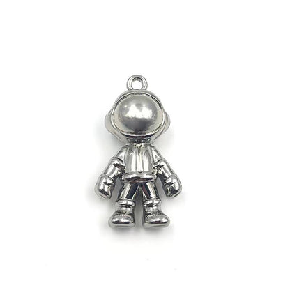 COLLAR ASTRONAUTA PLATEADO